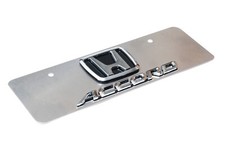 Stainless Steel License Plate Frame For Honda Accord 12 Long X 4 Tall Note
