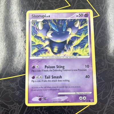 Skorupi 128/147 - Supreme Victors - Common - Pokemon Card TCG | eBay