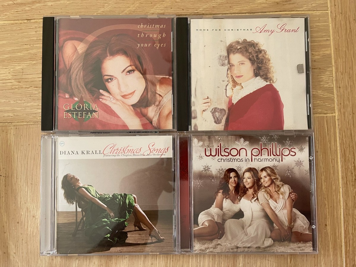 Christmas 4 CD LOT - Gloria Estefan - Amy Grant - Diana Krall 