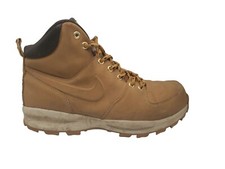 Nike Manoa Leather Boots Size 10 Water Resistant Wheat Tan Haystack 454350-700
