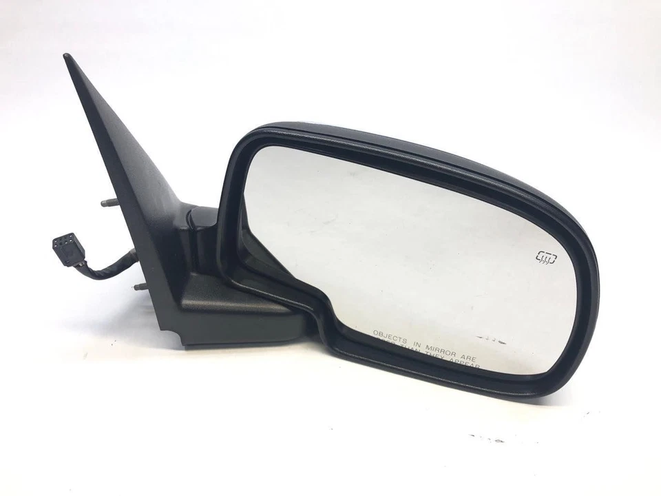 1999-02 GMC Sierra 1500 Right Passenger Side Heated Power Door Mirror Chrome - Image 3 of 4