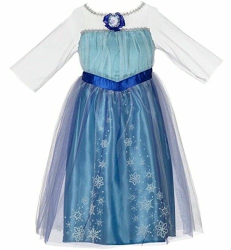 Disney Frozen Elsa Dress Girl's Costume 7 - 8 - Picture 1 of 4