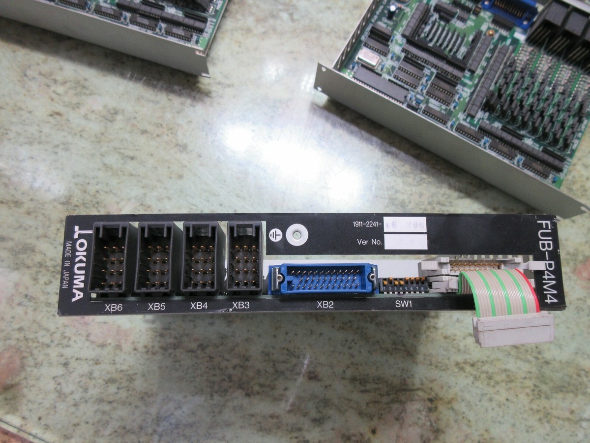 OKUMA FUB-P4M4 fubp4m4 1911-2241 拡張モジュール NEW OKUMA 1911-2241-1339014 SERVO MODULE FUB-P4M4 , E4809