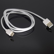 1pc USB Male to TYPE-C 5V 2A Sync Data Charge Cable for Android Phone 1m White