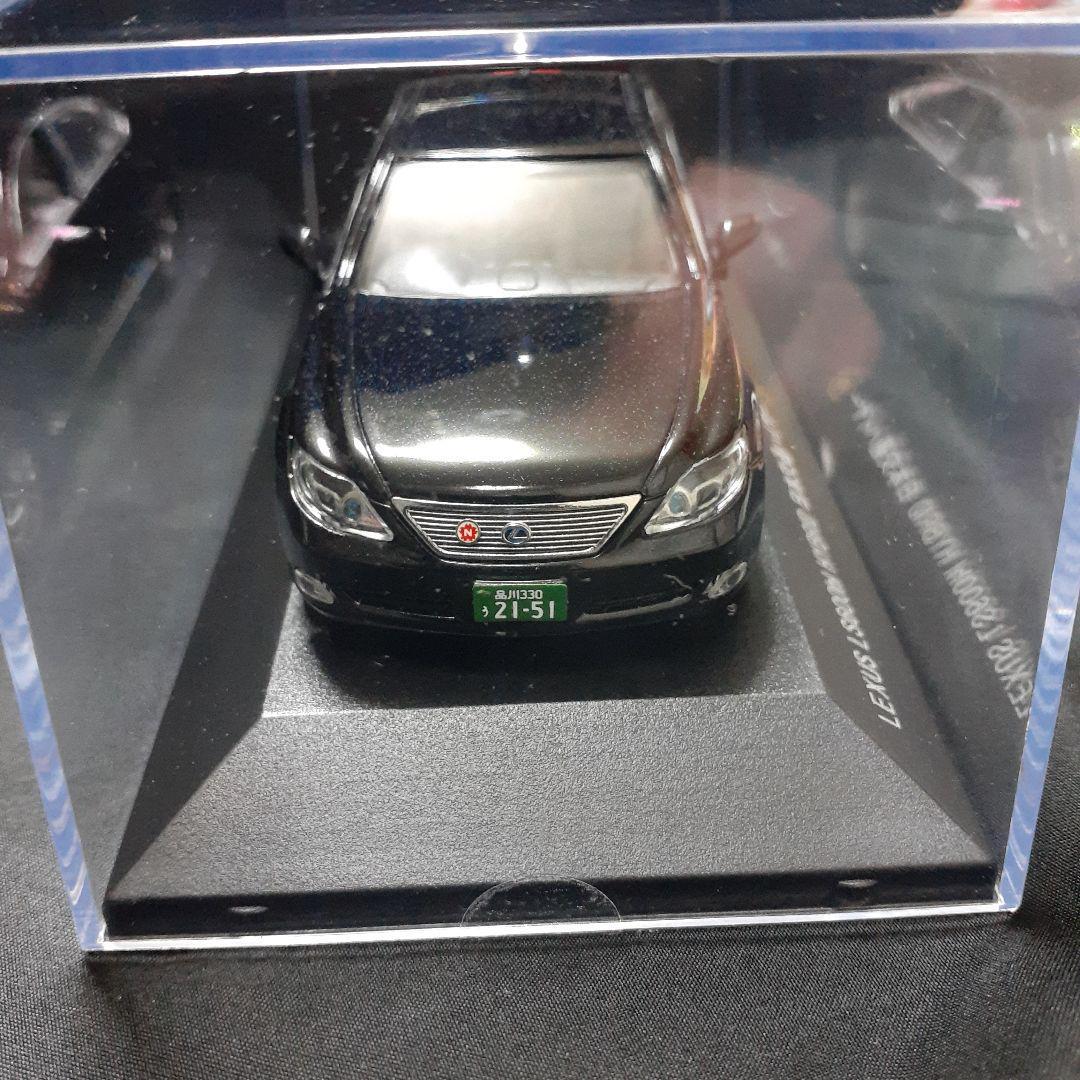 Lexus LS600hL Hybrid 1:43 ミニカー　ブラック 1/43 Lexus LS600Hl Hybrid Nihon Transportation Hire Minicar