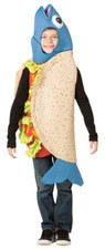 Disfraz de taco de pez 7-10 - Rasta Imposta