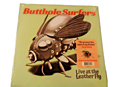Butthole Surfers - Live at the Leather Fly 2x LP Opaque Pink Vinyl