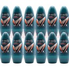 12x Rexona Men 45ml Roll On Deodorant Invisible And Antibacterial