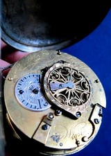 Wilhelm Dengler in Wien very rare Pocket Watch / antique old watch
