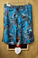 Nike men s multi-color board shorts brief liner L stretch pockets drawstring rel