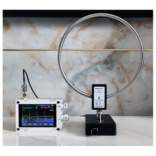 HamGeek Indoor Shortwave Loop Antenna SDR Short Medium Wave Radio SW 2.