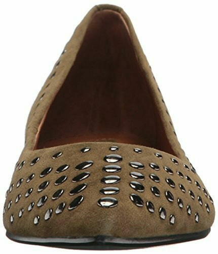 New Frye Women's Sienna Multi Stud Ballet Suede Flats Size US 7 M - Picture 3 of 4