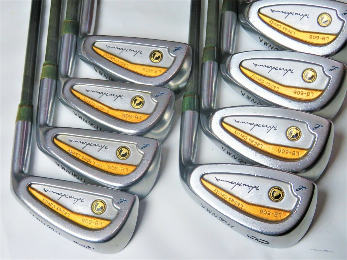 Set De Fers Honma LB-606 2 étoiles - Graphite L-Flex - Femme - 9 Clubs - Occasion