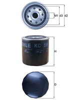 Mahle Original KC59 Kraftstofffilter FüR Ford Mazda
