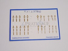 ETA Valjoux 7750 7753 7760 hands hour + minute / aiguilles heure + minute