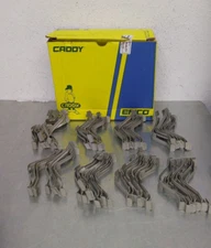 Lot of 77 K16 Erico Caddy Kon-Clip 1" EMT to #8 Wire Thru 1/4" Rod NOS