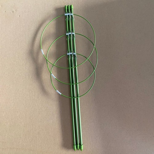 Support de plante d'escalade enduit de plastique treillis de jardin