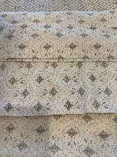 Threshold Brand Greyish Tan  White Pillowcases 100 Cotton Set of 2