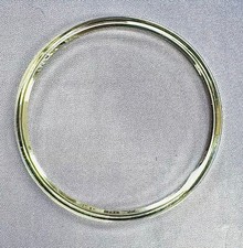 29.8mm Acrylic Crystal with Silver Tension Ring, SEIKO-Style Flat Top