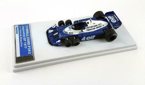 Miniature F1 Tyrell à 6 Roues Joustra 34 Cm En Tôle - Vintage Made In France, Occasion