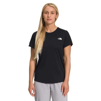 The North Face Elevation Short Sleeve Women's Shirt, TNF Black, M NWT