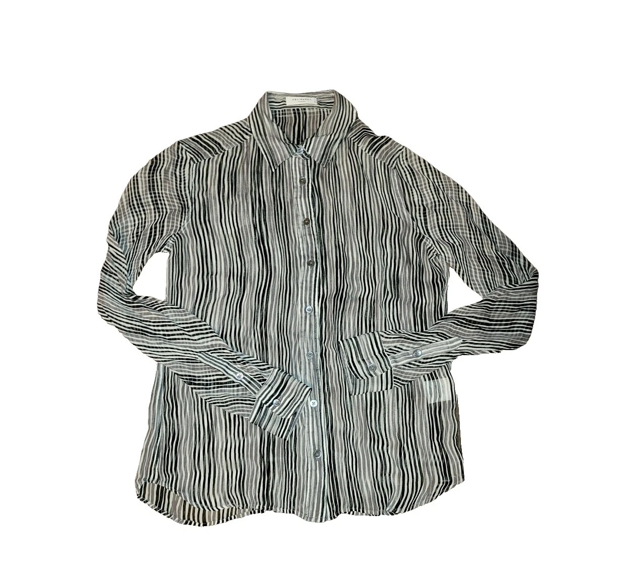 Prendas para el torso Informales de Seda a Rayas Equipment para Mujeres