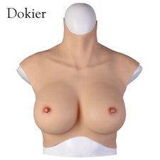 Dokier B Cup Plus Torso Size Silicone Breast Forms For Large Frame Crossdresser