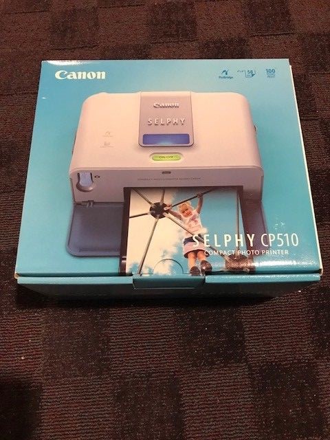 Canon SELPHY CP510 Digital Color Photo Printer Brand New Unused