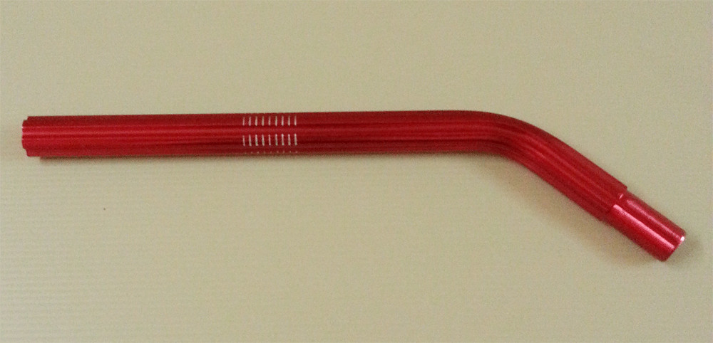 Bicycle BMX HARO 25.4mm Insert Seat Post Layback Old School Skyway RED