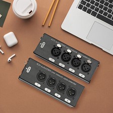 4-way Xlr Audio Balun Passive Operation Xlr Extender For Live Sound Gig