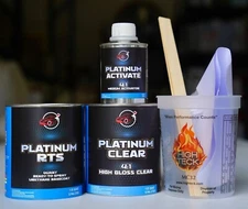 TOYOTA Quart Ready To Spray Auto Basecoat Paint + Clear Coat Kit PICK YOUR COLOR