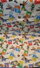 Vintage SEALED Kids Looney Tunes Blanket 45"x 60" Taz Daffy NEW Made in USA