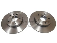 VAUXHALL ASTRA H MK5 1.9 CDTi 120 150 SRi REAR 2 BRAKE DISCS SET NEW (264MM)