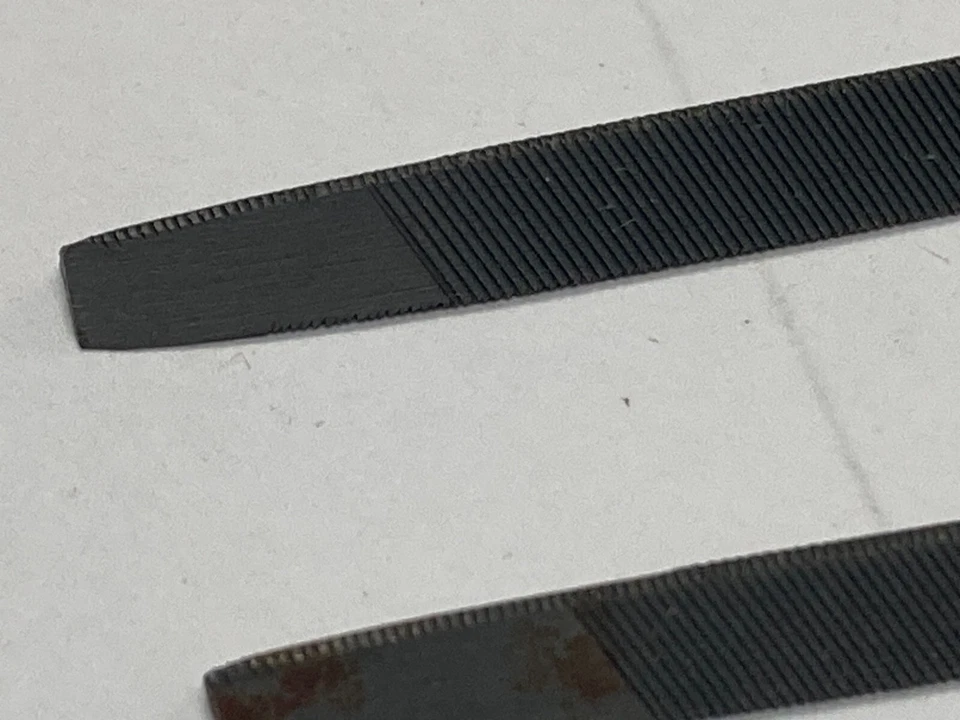 **Lot of 2**, Simonds 73547500, Machiniists Triangular Files, Bastard Cut, 4" - Image 4 of 4