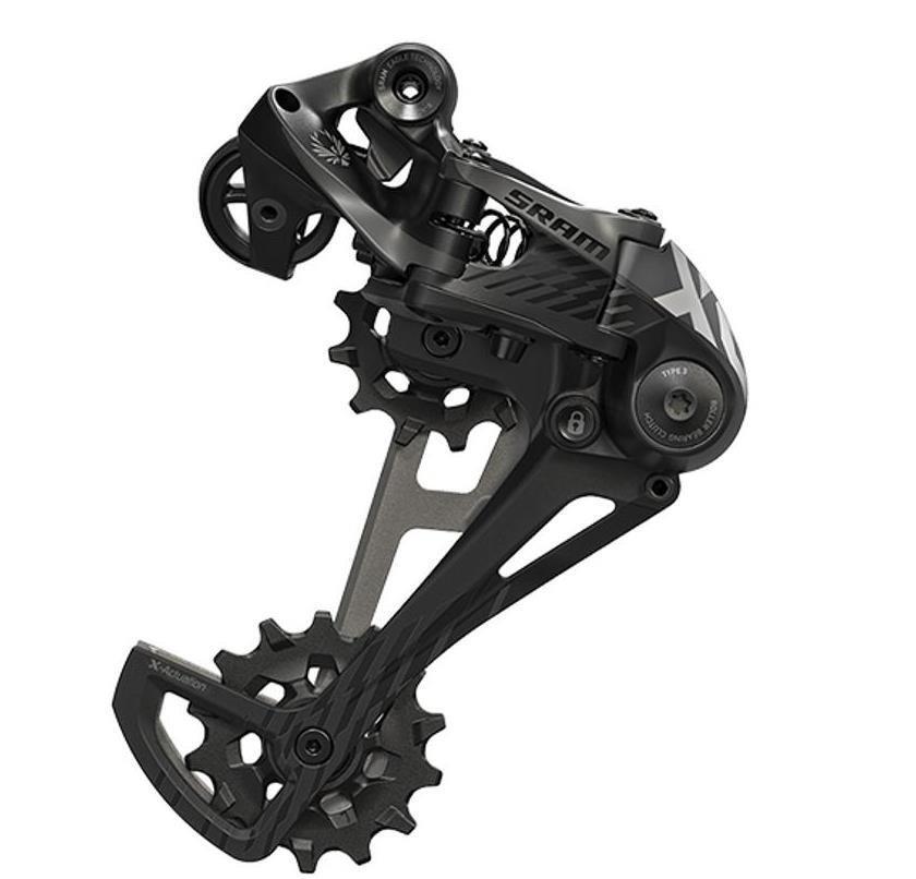 Dérailleur VTT X01 Eagle 12V noir idéal pour vos sorties de l'extrême en forêt