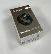 Fitbit Versa 4 Fitness Smartwatch - Black - NEW (box has been opened)
