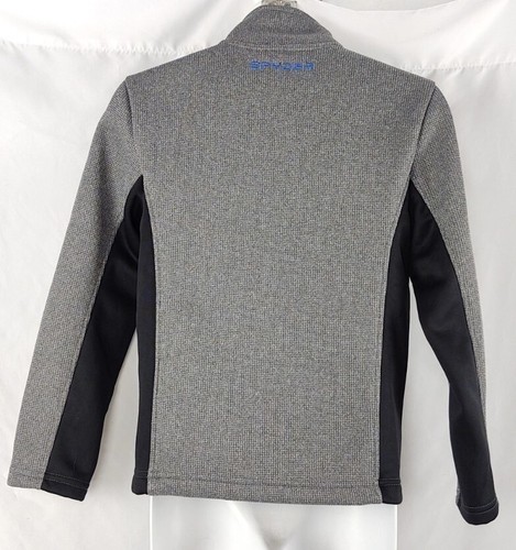 Spyder Boy's Gray Zippered Sweatshirt Size S (7-8) - Picture 2 of 4