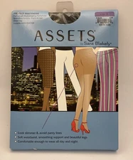 Assets by Sara Blakely Full Length Bodyshaping Perfect Pantyhose Black Size 5