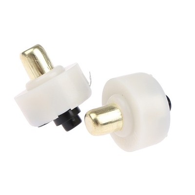 2Pcs 17mm LED Flashlight Push Button Switch ON/ OFF Electric Torch Tail Swi.t2
