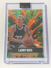 LARRY BIRD 2026 Wild Card Splat Lucky Strike Shamrock Surge GREEN 1/2 (Z4)
