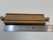 14.5cm Wooden train track adapter piece Male to Male Connection P&P Discount