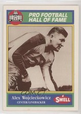 1990 Swell Pro Football Hall of Fame Alex Wojciechowicz #57 HOF 0ng2