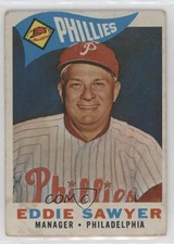 1960 Topps Eddie Sawyer #226 09wc