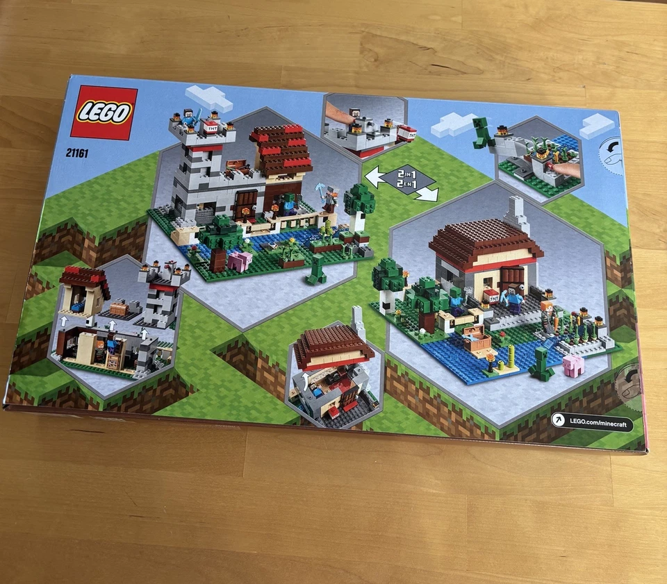 Lego Minecraft The Crafting Box 3.0 21161 new sealed free shipping - Image 2 of 3