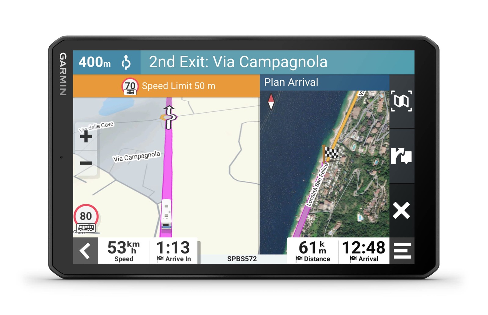Garmin Camper 895 Sat Nav with 8-Inch Touchscreen with Map Updates for Europe 8 248490₽
