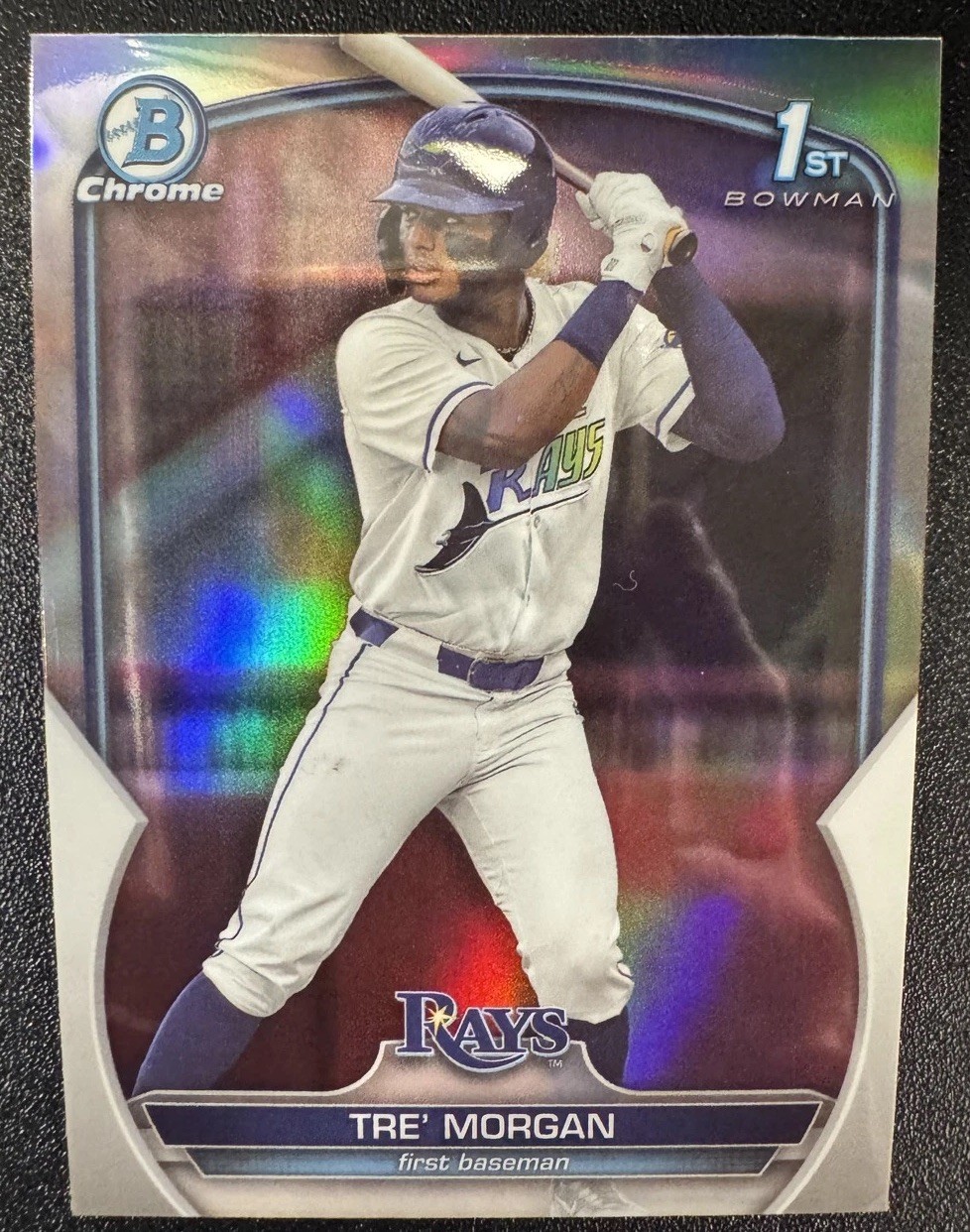 2023 Bowman Draft - Chrome Tre' Morgan #BDC-199 Refractor (RC)