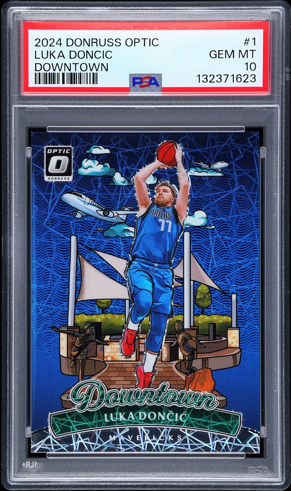 Luka Doncic 2024 Optic #1 Downtown /(SSP) Price Guide - Sports