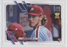 2021 Topps Factory Set Rookie Variation Alec Bohm (Close-Up Facing Left) fm0