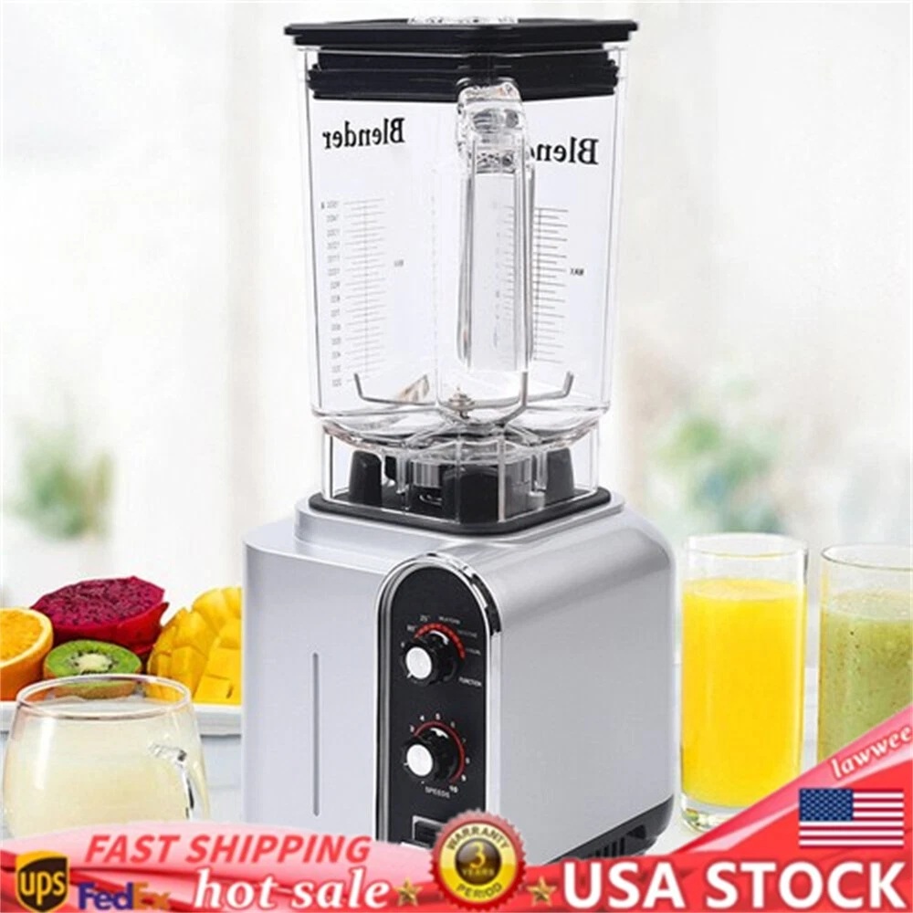 Professional Blender Smoothie Maker Industrial Commercial Power 2200w Quiet NEW