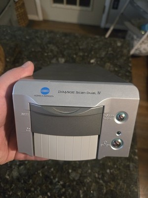 Konica Minolta Dimage Scan Dual IV Film Scanner AF-3200 -NO TRAY